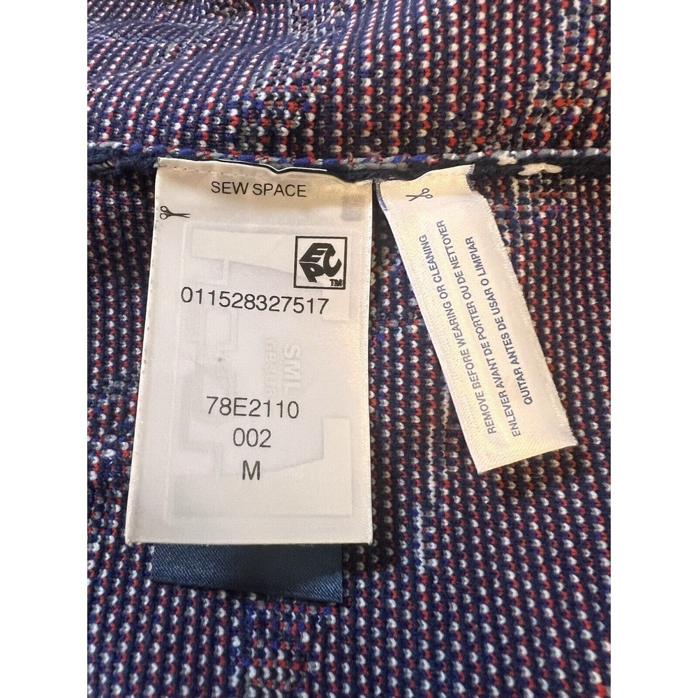 Tommy Hilfiger Denim Men's M "Tommy" Print Crew Neck Sweater Red White & Blue - Picture 7 of 8